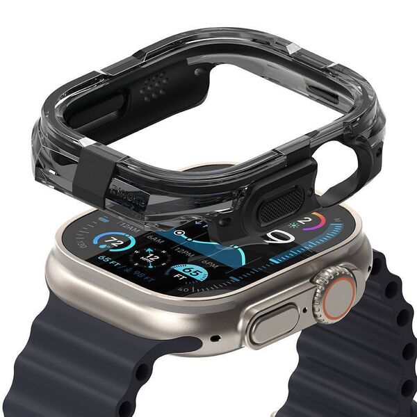 Case APPLE WATCH ULTRA 1 / 2 (49MM) Ringke Fusion Bumper black 8800274963856