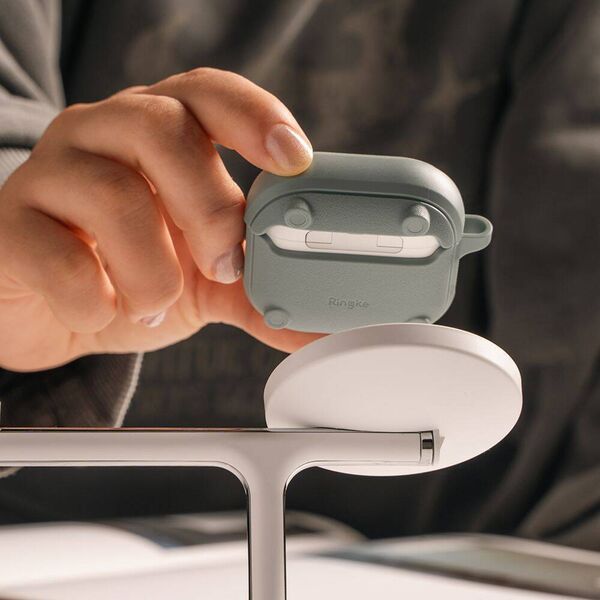 Case for APPLE AIRPODS 4 Ringke Onyx Magnetic MagSafe Contant Coral 8800274964174