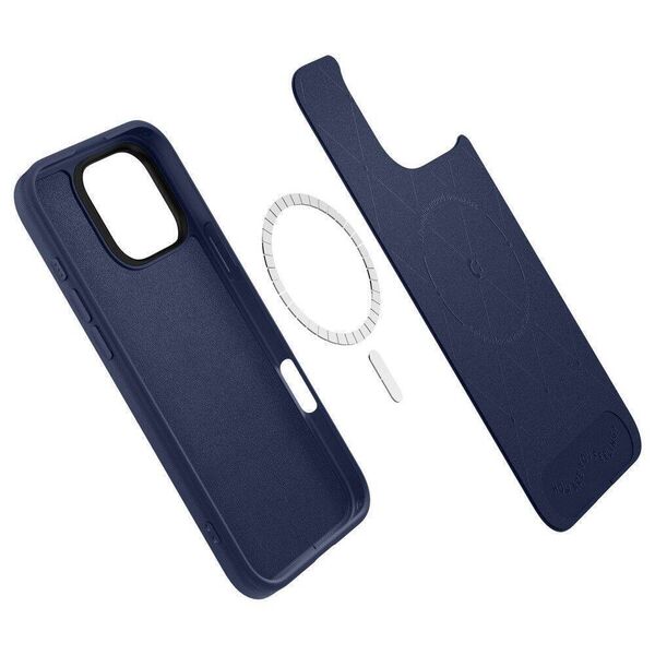Case IPHONE 16 PRO Spigen Cyrill Kajuk Mag MagSafe navy blue 8809971232890