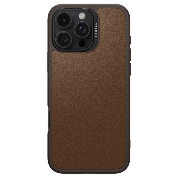 Case IPHONE 16 PRO Spigen Cyrill Kajuk Mag MagSafe Saddle Brown 8809971232876