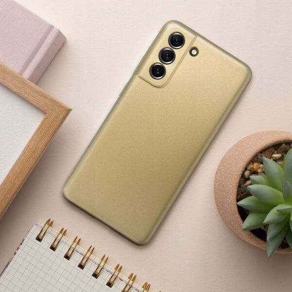 OEM Futerał METALLIC do SAMSUNG S24 FE złoty