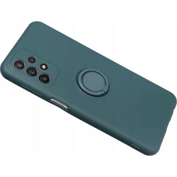 OEM Futerał SILICONE RING do SAMSUNG S24 FE zielony
