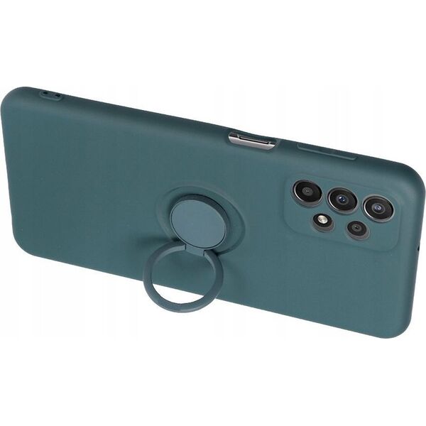 OEM Futerał SILICONE RING do SAMSUNG S24 FE zielony