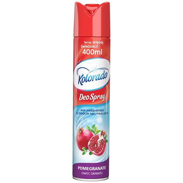 Kolorado Odświeżacz powietrza kolorado Deo Spray-Owoc Granatu 400ml uniwersalny
