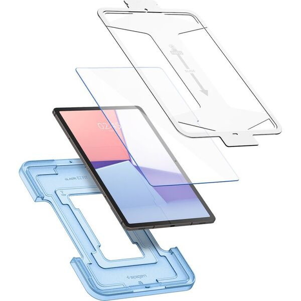 Spigen Spigen Glass tR EZ Fit 1 Pack - Samsung Galaxy Tab S9