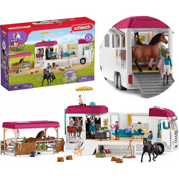 Schleich Schleich Horse Club horse transporter, toy vehicle