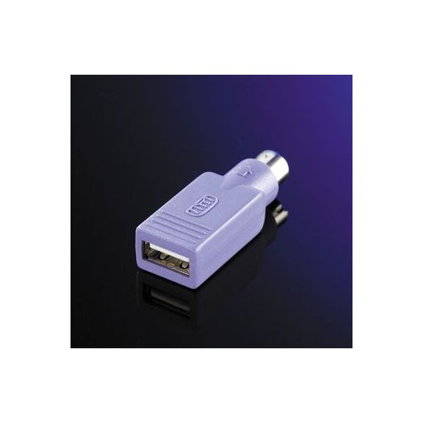 Adapter USB Value USB - PS/2 Fioletowy  (12.99.1073)