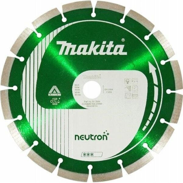 Makita DIAMOND DISC 230x22,2mm SEGMENTED NEURON RAPIDE MAKITA 11623708 88381358101
