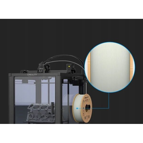 Creality Filament Hyper ABS Creality (Biały)