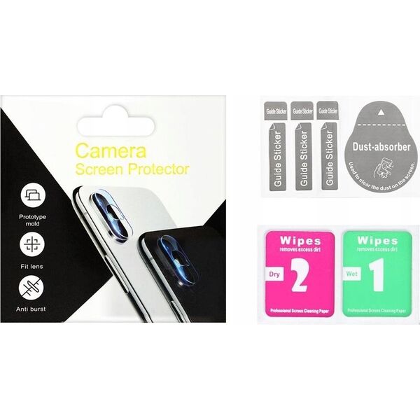 OEM Szkło hartowane Tempered Glass Camera Full Cover - do iPhone 16 Plus 14243317 5903396312694