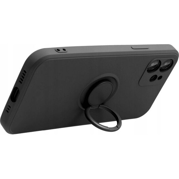 OEM Futerał SILICONE RING do SAMSUNG S24 FE czarny