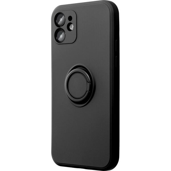 OEM Futerał SILICONE RING do SAMSUNG S24 FE czarny