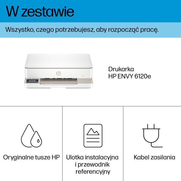 Urządzenie wielofunkcyjne HP HP ENVY Urządzenie wielofunkcyjne 6120e