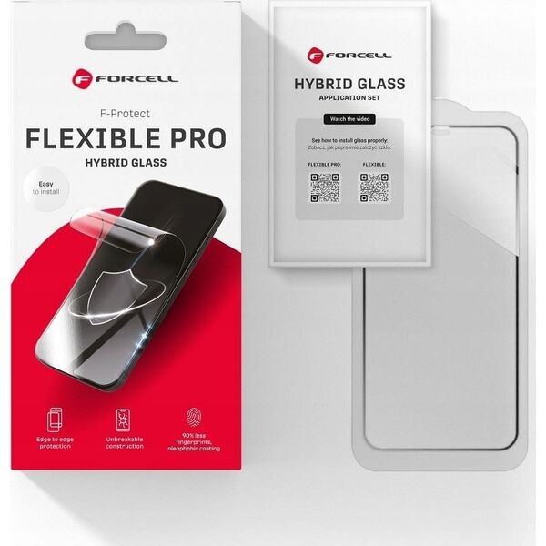 ForCell Forcell Flexible Nano Glass - szkło hybrydowe do iPhone 16 14116790 5903396315275