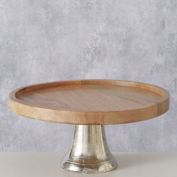 Πλάκα από ξύλο μάνγκο Boltze MADERA, Ø 28 cm 14165438 4066076465088