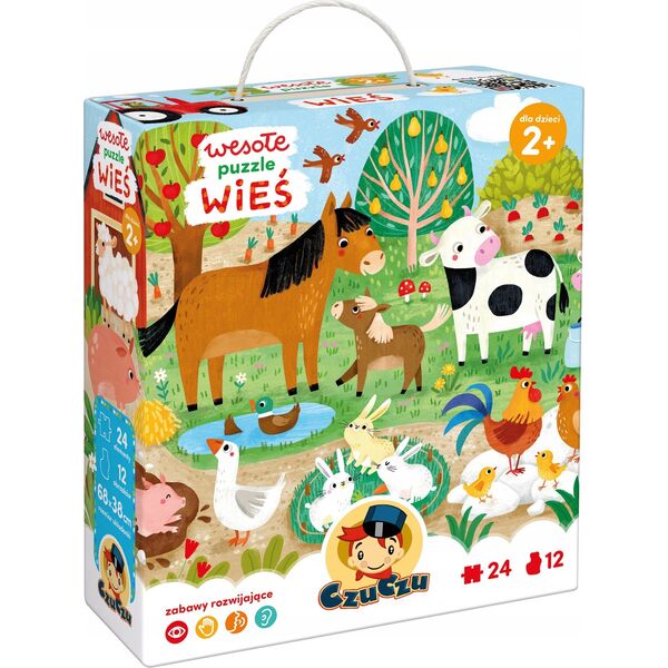 Czuczu Wesołe puzzle 24 elementy