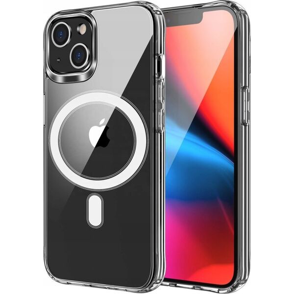 OEM Futerał CLEAR MAG COVER (MID) kompatybilny z MagSafe do IPHONE 15 Pro Max transparentny 14065877 5903396275531