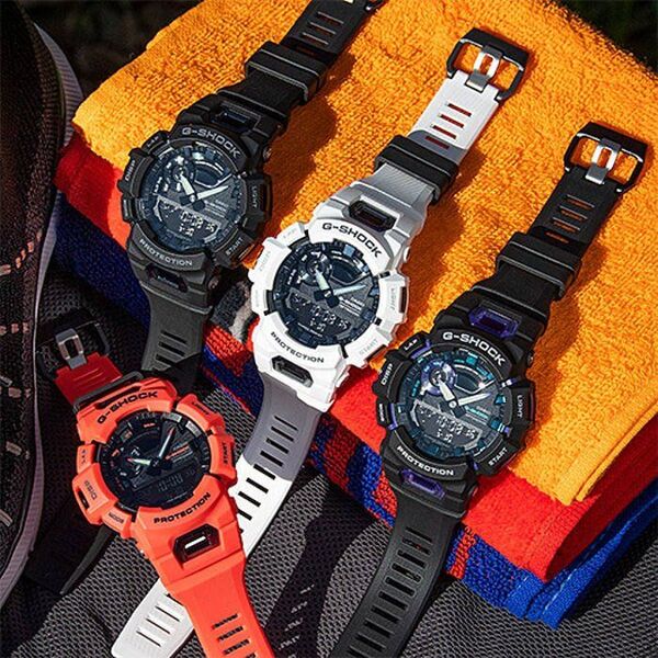 Zegarek G-SHOCK Zegarek Casio G-Shock G-SQUAD GBA-900-7AER Step Tracker