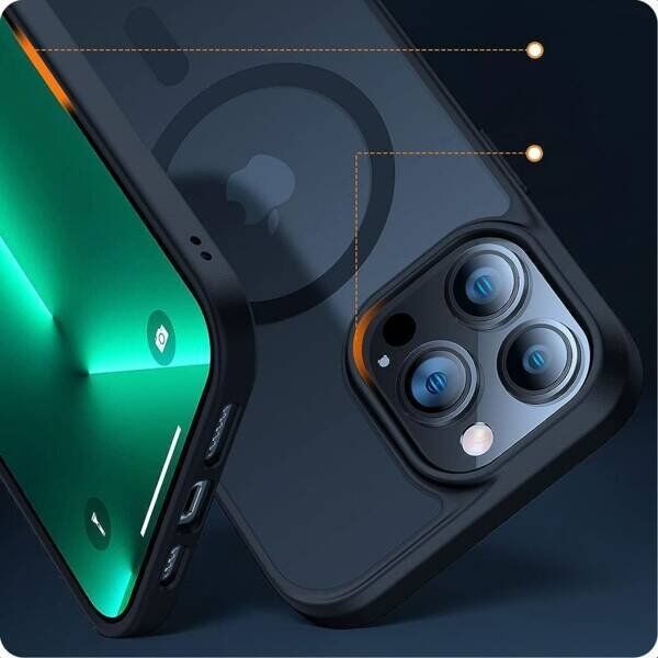 Tech-Protect Etui Tech-Protect MagMat MagSafe Apple iPhone 13 Pro Max Black/clear