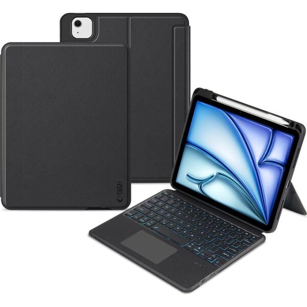 Etui na tablet Tech-Protect Etui Tech-Protect SmartCase Mag Pen + Keyboard Apple iPad Air 10.9 2020/2022 (4. i 5. generacji) / iPad Air 11 2024 (6. generacji) Black 14071700 5906302308743