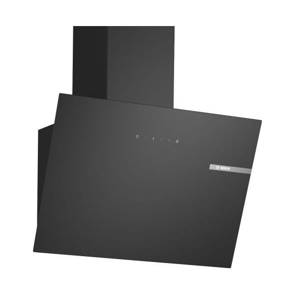 Okap Bosch Bosch Serie 2 DWK65DK60 okap kuchenny Naścienny Czarny 430 m³/h A