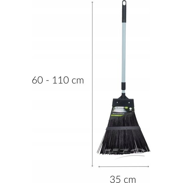 Homea Miotła zewnetrzna z regulowaną dlugością, 60-110 cm
