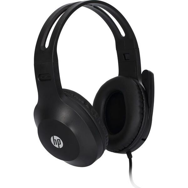 Słuchawki HP HP DHH-1601 słuchawki z mikrofonem, regulacja głośności, czarna, klasyczna typ 2x 3.5 mm jack