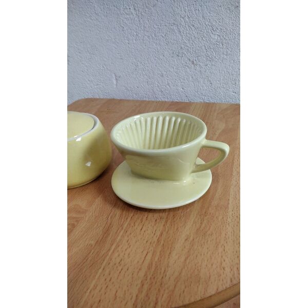 Melitta Melitta porcelanowy dripper do kawy 1x4 - Biały