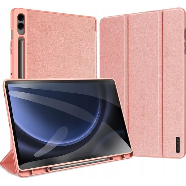 Etui na tablet Dux Ducis Etui Dux Ducis Domo Samsung Galaxy Tab S9 FE+ Plus różowe