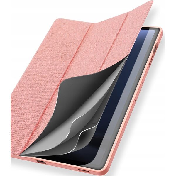 Etui na tablet Dux Ducis Etui Dux Ducis Domo Samsung Galaxy Tab S9 FE+ Plus różowe