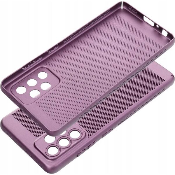 OEM Futerał BREEZY do SAMSUNG A52 5G / A52 LTE 4G / A52s 5G fioletowy