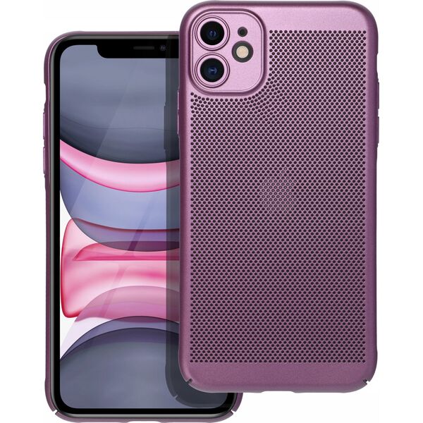 OEM Futerał BREEZY do IPHONE 11 fioletowy