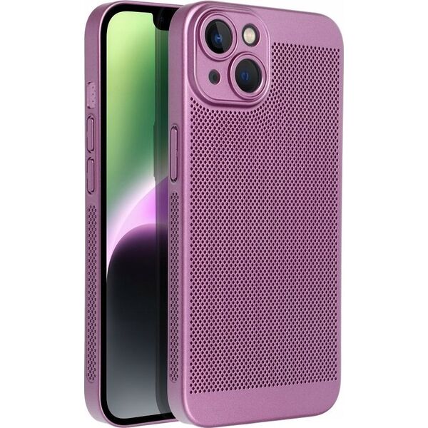 OEM Futerał BREEZY do IPHONE 14 fioletowy