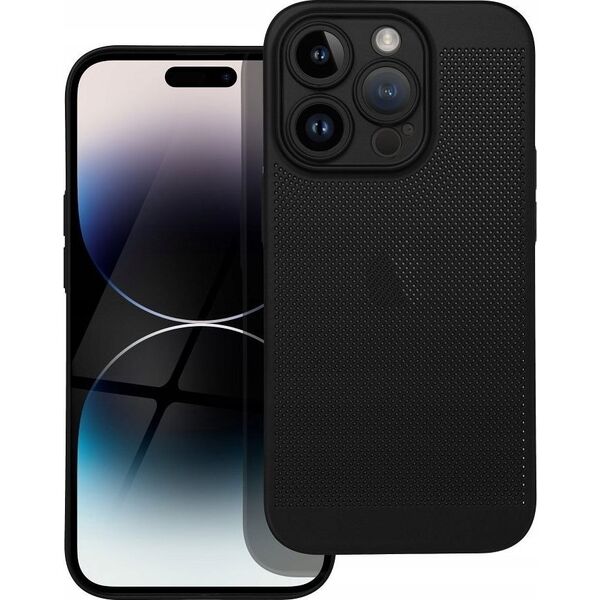 OEM Futerał BREEZY do IPHONE 15 Pro czarny