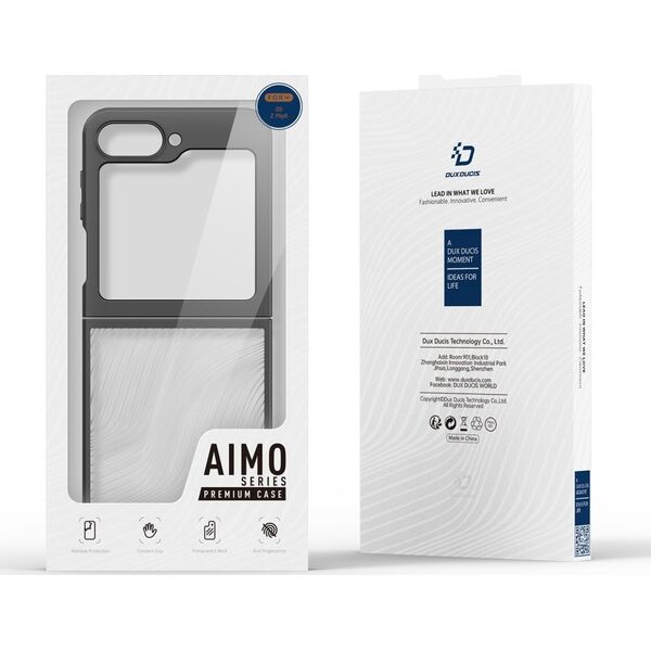 Dux Ducis Etui Dux Ducis Aimo na Samsung Galaxy Z Flip 6 - czarne