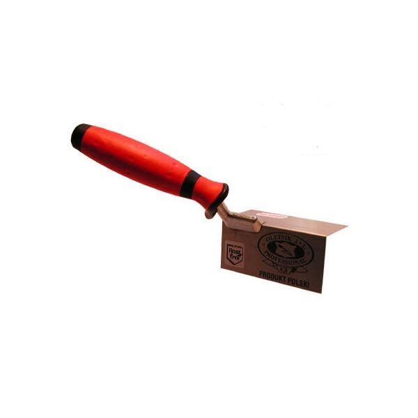 Olejnik Nierdzewna kielenka do krawędzi zewnętrznych z uchwytem dwukompozytowym 60x80mm 122604-2K