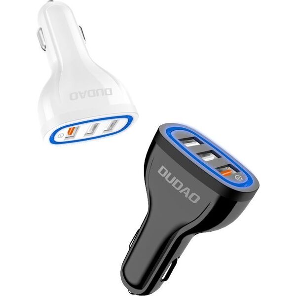 Ładowarka Dudao R7S 3x USB-A 3 A  (52193)