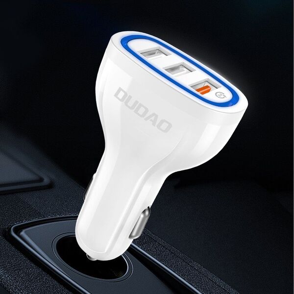 Ładowarka Dudao R7S 3x USB-A 3 A  (52193)