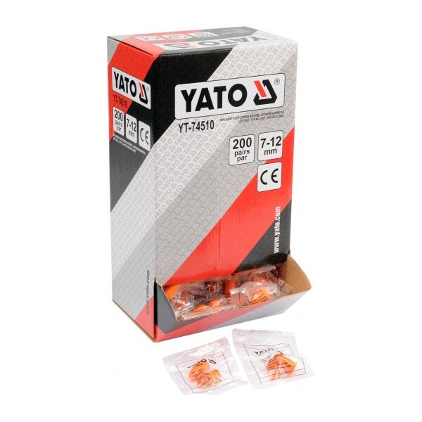 Yato Zatyczki do uszu piankowe 7-12mm 33dB YT-74510