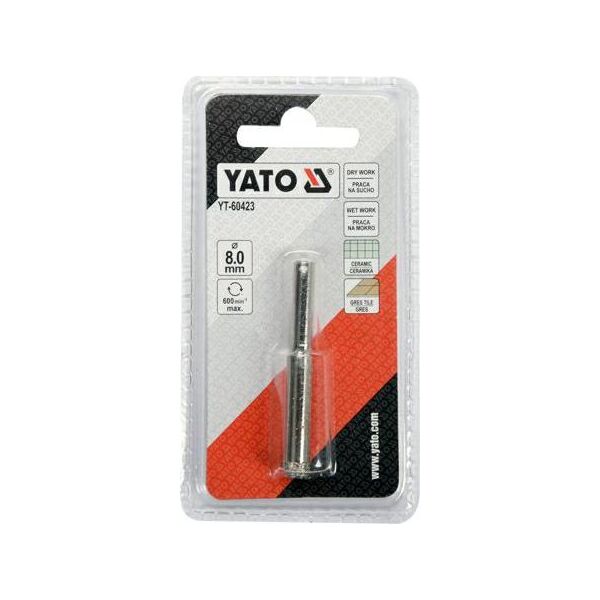 Wiertło Yato YATO WIERTŁO DO GRESU 8mm YT-60423