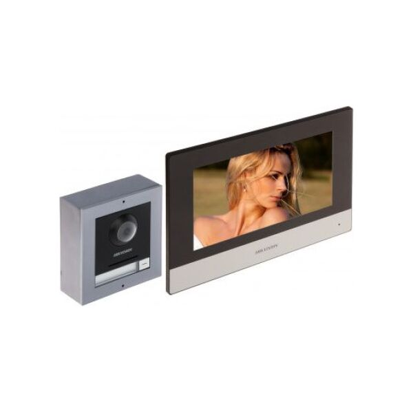 Hikvision ZESTAW WIDEODOMOFONOWY DS-KIS702 Hikvision