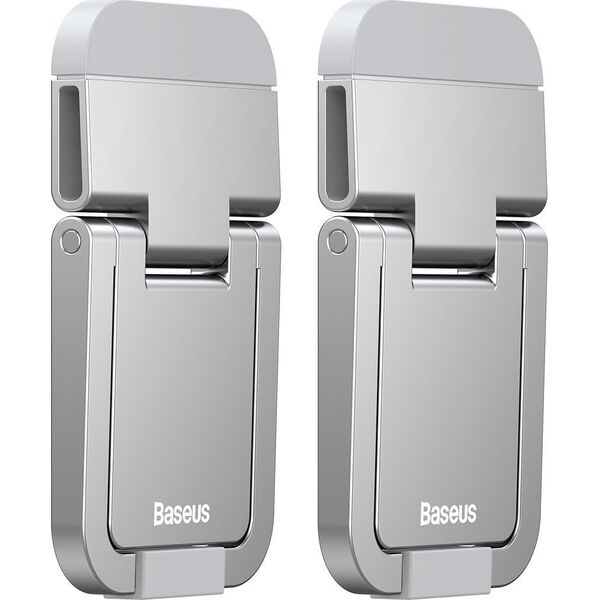 Baseus Baseus uniwersalne podstawki nóżki do laptopa (2 szt.) srebrny (LUZC000012)