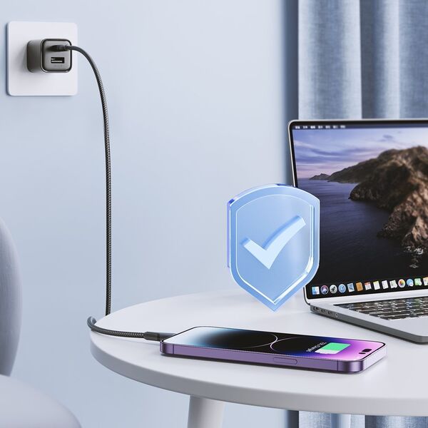Kabel USB Joyroom USB-C - Lightning 1.2 m Czarny (JYR677)
