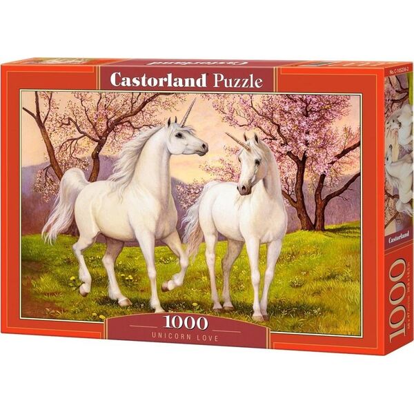 Castor Puzzle 1000 elementów Jednorożce zakochane