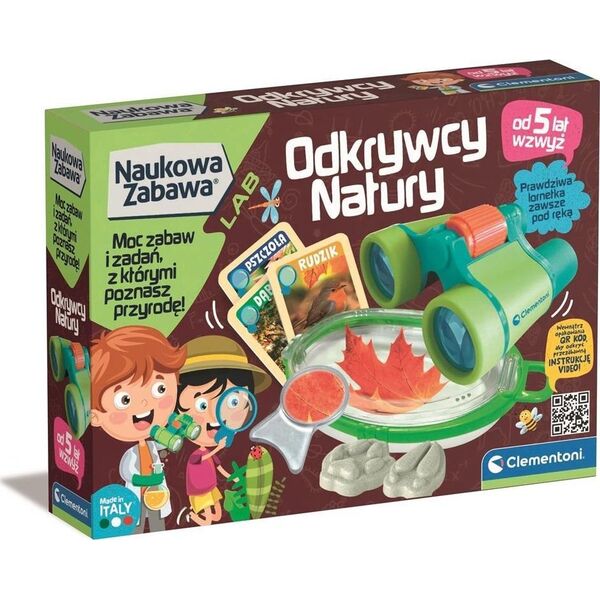 Clementoni CLE Naukowa zabawa Labo Junior Discovery Nat 50894