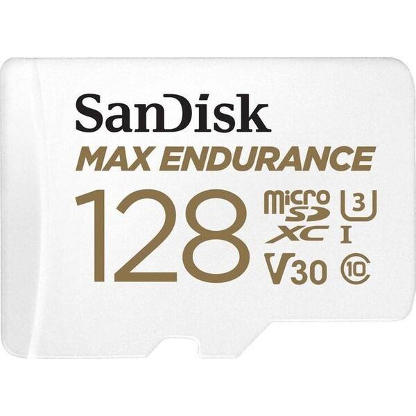 Karta SanDisk Max Endurance MicroSDXC 128 GB Class 10 UHS-I/U3 V30 (SDSQQVR-128G-GN6IA)