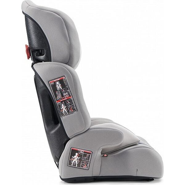 Fotelik samochodowy KinderKraft Fotelik samochodowy COMFORT UP i-Size 76-150 cm GREY 9-36kg