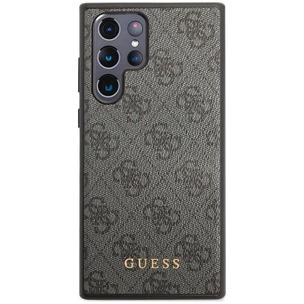 Guess Guess GUHCS24LG4GFGR S24 Ultra S928 czarny/black hardcase 4G Metal Gold Logo