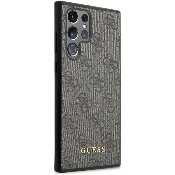 Guess Guess GUHCS24LG4GFGR S24 Ultra S928 czarny/black hardcase 4G Metal Gold Logo
