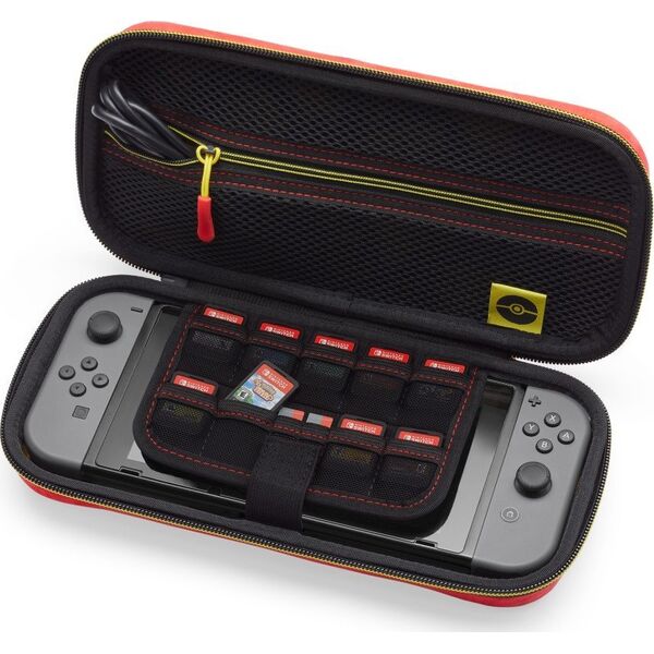 PowerA SWITCH / LITE / OLED Pluszowe Etui na konsole Pikachu Jump